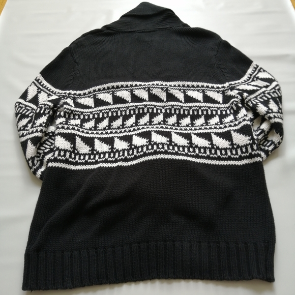 Kenneth Cole Reaction Black Cardigan Small - Picture 7 of 9